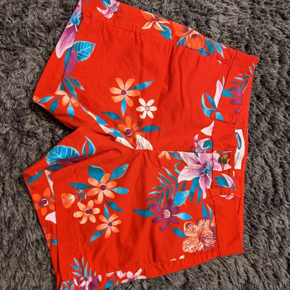 Tropical everyday shorts